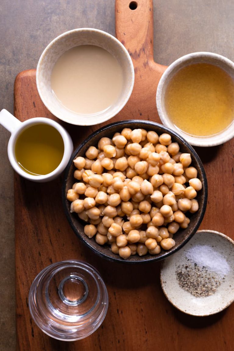 Easy Hummus without Lemon & Garlic Recipe - Real Food Healthy Body